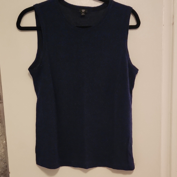 J. Crew Tops - J. Crew Deep Blue Knit Top